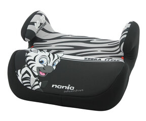 Autokrēsliņš-paaugstinājums Nania Topo Comfort Adventure Zebre, 547244 cena un informācija | Autokrēsliņi | 220.lv