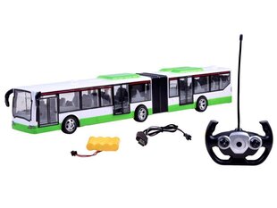 Attālināti vadāms autobuss New Bus, zaļš cena un informācija | Rotaļlietas zēniem | 220.lv