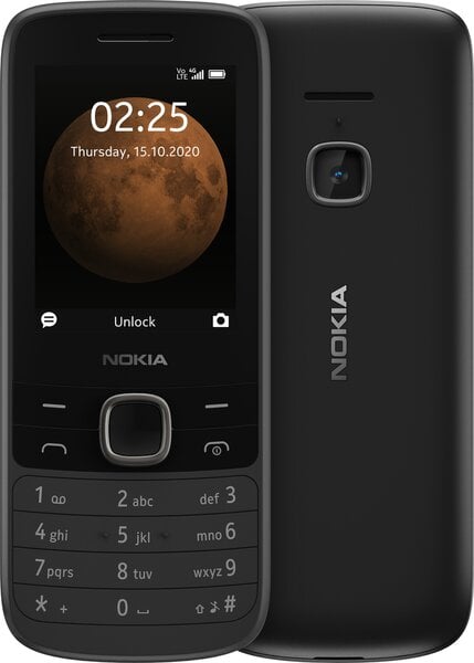 Nokia 225 4G, Black cena