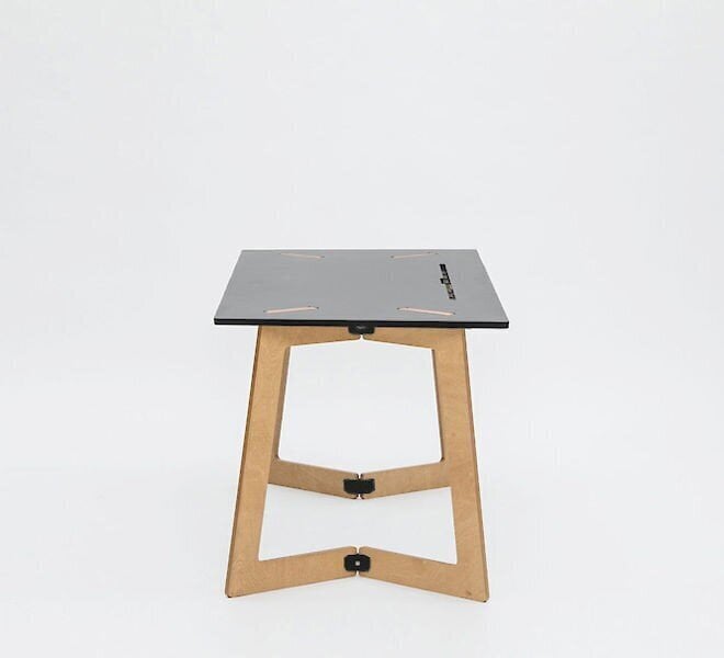 Daudzfunkcionāls galds - "Karya MDF Black - Studio Edition" internetā