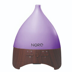 NORE ultraskaņas gaisa mitrinātājs ar aromātu, 7 krāsas, 300ml cena un informācija | Gaisa mitrinātāji, attīrītāji, difuzori | 220.lv