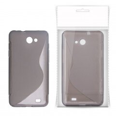 KLT Back Case S-Line LG P895 Optimus Vu gumijas/plastikāta telefona apvalks Melns/Caurspīdīgs cena un informācija | Telefonu vāciņi, maciņi | 220.lv