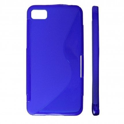 KLT Back Case S-Line Sony Xperia Miro ST23i gumijas/plastikāta telefona apvalks Zils cena un informācija | Telefonu vāciņi, maciņi | 220.lv