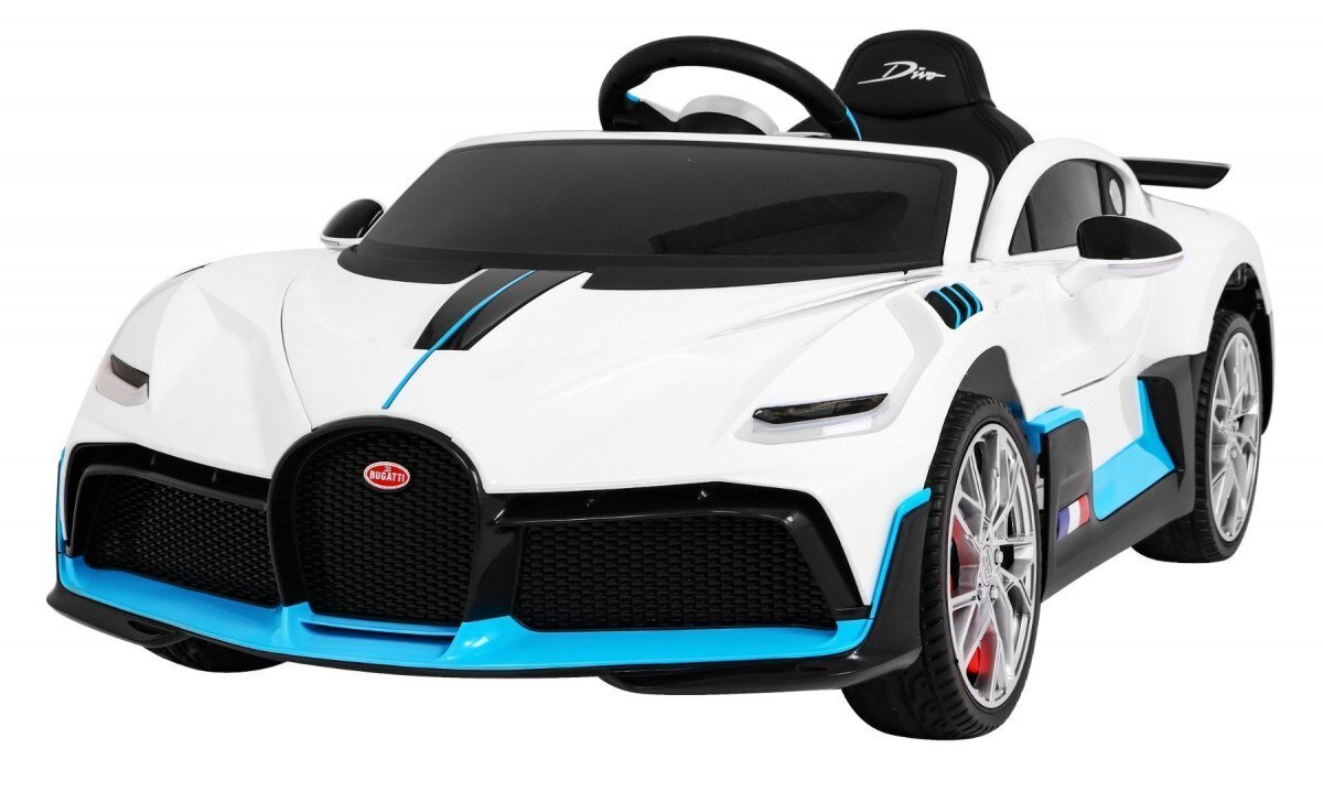 Bernu Elektromobilis Bugatti Divo Balts Cena 220 Lv