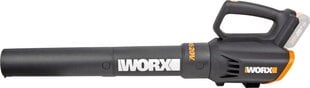 Lapu pūtējs Worx WG547E.9 cena un informācija | Lapu pūtēji, zaru smalcinātāji, slaucīšanas iekārtas | 220.lv