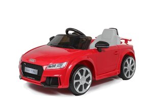 Bērnu elektriskā automašīna Audi TT RS 12V WDJE1198, sarkana cena un informācija | Elektromobīļi bērniem | 220.lv