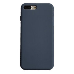 Maciņš Liquid Silicone 1.5 mm Apple iPhone 7/8/SE2, tumši zils cena un informācija | Telefonu vāciņi, maciņi | 220.lv