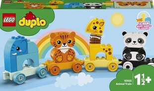 10955 LEGO® DUPLO Creative Play Dzīvnieku vilciens cena un informācija | Konstruktori | 220.lv
