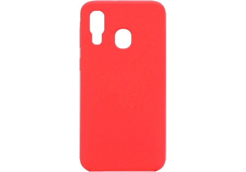 Evelatus Soft Touch Silicone Case, piemērots Samsung Galaxy A40, sarkans cena un informācija | Maciņi, somiņas | 220.lv