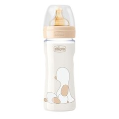Barošanas pudele Chicco Original Touch brūna, 2 mēn+, 250 ml cena un informācija | Bērnu pudelītes un to aksesuāri | 220.lv