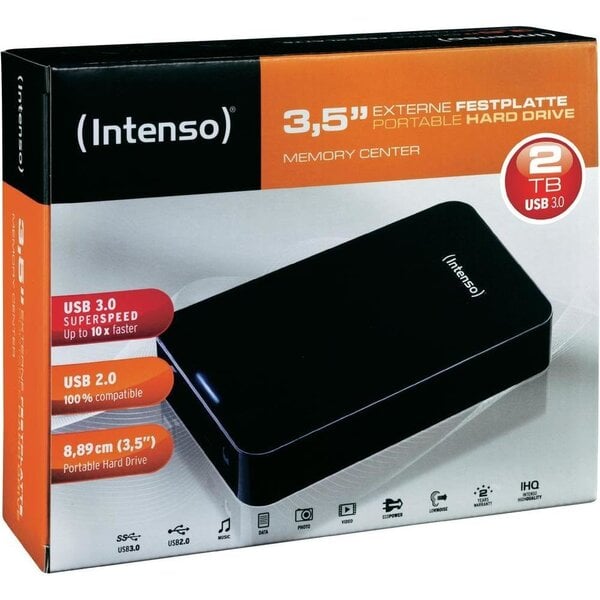 Intenso Memory Center 3,5'' 2TB USB3.0 internetā