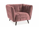 Krēsls Signal Meble Castello 1, rozā