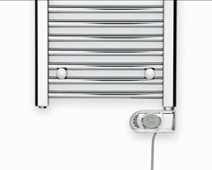 Elektriskais radiators vannasistabai Zehnder Aura PBECZ-120-60 / MQ, 120x60 cm, hroma cena un informācija | Dvieļu žāvētāji | 220.lv