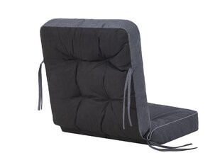 Spilvens krēslam Hobbygarden Venus 50cm, tumši pelēks cena un informācija | Krēslu paliktņi | 220.lv