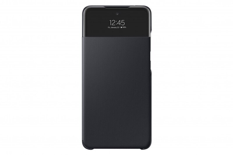 Samsung Smart S View Wallet maciņš piemērots Samsung Galaxy A52, Black cena un informācija | Telefonu vāciņi, maciņi | 220.lv