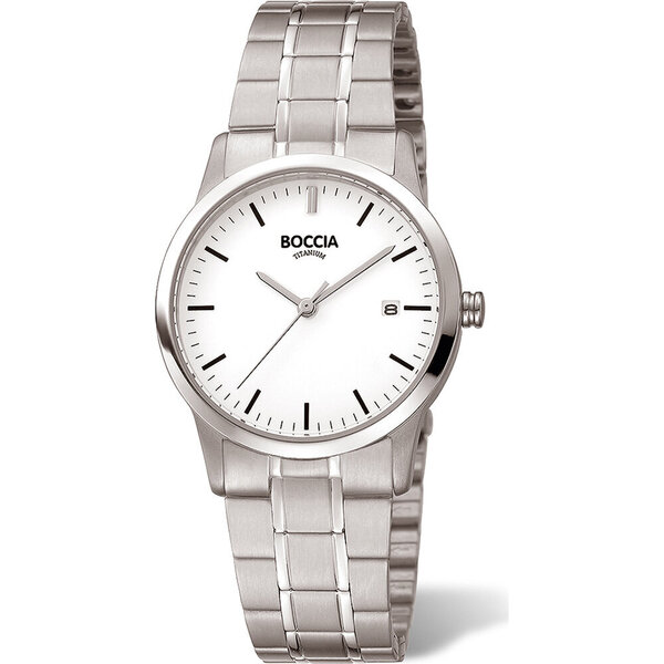 Rokas pulkstenis sievietēm Boccia Titanium 3258-02 cena un informācija | Sieviešu pulksteņi | 220.lv