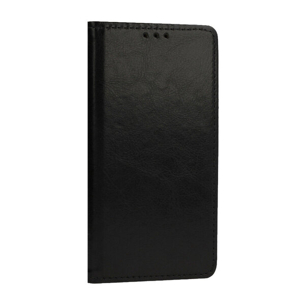 Samsung Galaxy S10E maciņš Leather Book, melns cena