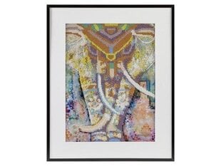 Dekorēšanas komplekts Diamond Painting Elephant, 40x50 cm cena un informācija | Dimantu mozaīkas | 220.lv
