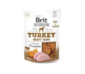 Brit Jerky Turkey Snack 80g Suņiem cena un informācija | Gardumi suņiem | 220.lv