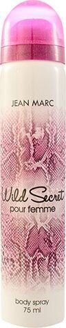 Izsmidzināms dezodorants Jean Marc Wild Secret sievietēm, 75 ml cena un informācija | Parfimēta sieviešu kosmētika | 220.lv