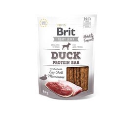 Brit Jerky Duck Protein Bar Snack 80g Suņiem cena un informācija | Gardumi suņiem | 220.lv