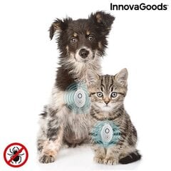 Uzlādējams ultraskaņas parazītu atbaidīšanas līdzeklis Innovagoods cena un informācija | Vitamīni, uztura bagātinātāji, pretparazītu līdzekļi suņiem | 220.lv