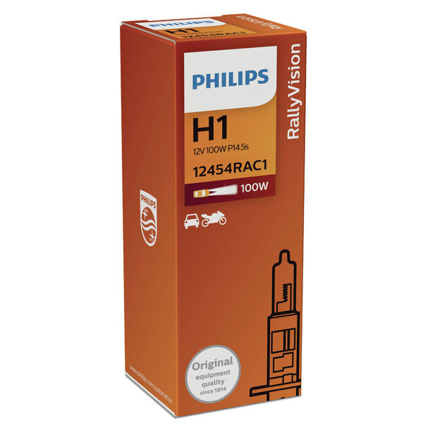 philips rally h7 100w