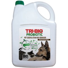 TRI-BIO Probiotisks līdzeklis mājdzivnieku smaku likvidēšanai 4,4 l cena un informācija | Tīrīšanas līdzekļi | 220.lv