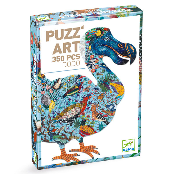 Puzle dodo putna formā (350 gab.), DJECO DJ07656 cena un informācija | Puzles, 3D puzles | 220.lv