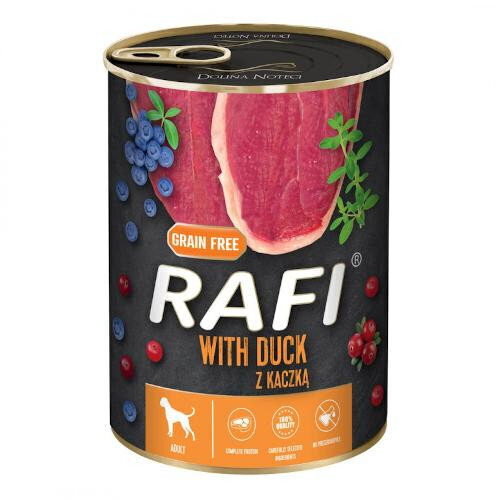 Rafi konservi ar pīli, 400 g cena un informācija | Konservi suņiem | 220.lv