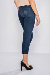 Bikses sievietēm Trussardi Jeans, tumši zilas cena un informācija | Bikses sievietēm | 220.lv