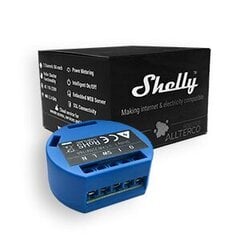 Shelly Smart Wi-Fi relejs 1 cena un informācija | Drošības sistēmas, kontrolieri | 220.lv