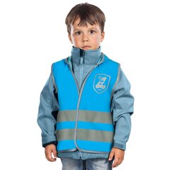 REER Bērnu drošības veste Little Monster S/M, zila cena un informācija | Velo apģērbs | 220.lv