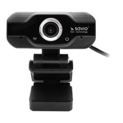Savio CAK-01 Full HD 1080P cena un informācija | Datoru (WEB) kameras | 220.lv