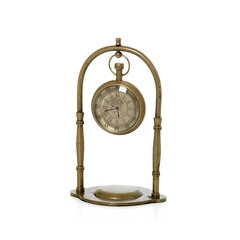 Pulkstenis galda, zeltainas krāsas cena un informācija | Oriģināli pulksteņi | 220.lv