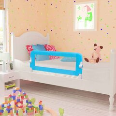 vidaXL bērnu gultas aizsargbarjeras, 2 gab., zilas, 102x42 cm cena un informācija | Bērnu drošības preces | 220.lv