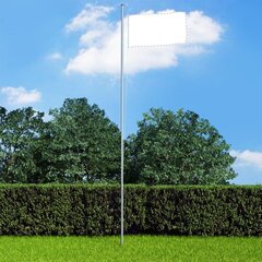 vidaXL karoga masts, regulējams, alumīnijs, 6,2 m cena un informācija | Karogi un aksesuāri | 220.lv