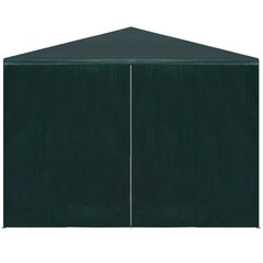 vidaXL svinību telts, zaļa, 3x6 m cena un informācija | Dārza nojumes un lapenes | 220.lv