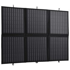 vidaXL salokāms saules paneļa lādētājs, 120 W, 12 V cena un informācija | Saules paneļi, komponentes | 220.lv