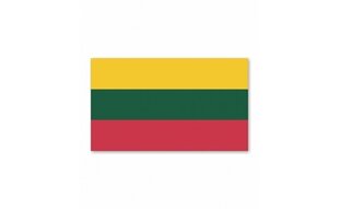 Lietuvas valsts karogs, 1 x 1.70 m cena un informācija | Karogi un aksesuāri | 220.lv