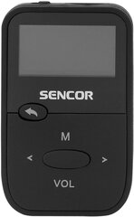 MP3 atskaņotājs Sencor SFP4408BK, 8GB, melns cena un informācija | MP3 atskaņotāji | 220.lv