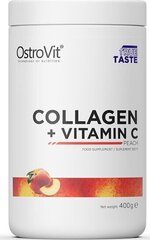 Uztura bagātinātājs Ostrovit Collagen + Vitamin C, 400 g cena un informācija | Vitamīni, preparāti, uztura bagātinātāji labsajūtai | 220.lv