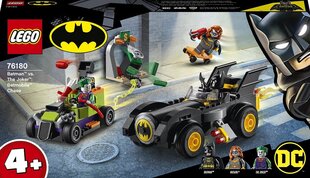 76180 LEGO® DC Comics Super Heroes Batman™ pret The Joker™: pakaļdzīšanās ar Betmenauto cena un informācija | Konstruktori | 220.lv