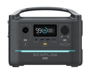 Akumulatoru stacija EcoFlow River Max cena un informācija | Elektrības ģeneratori | 220.lv